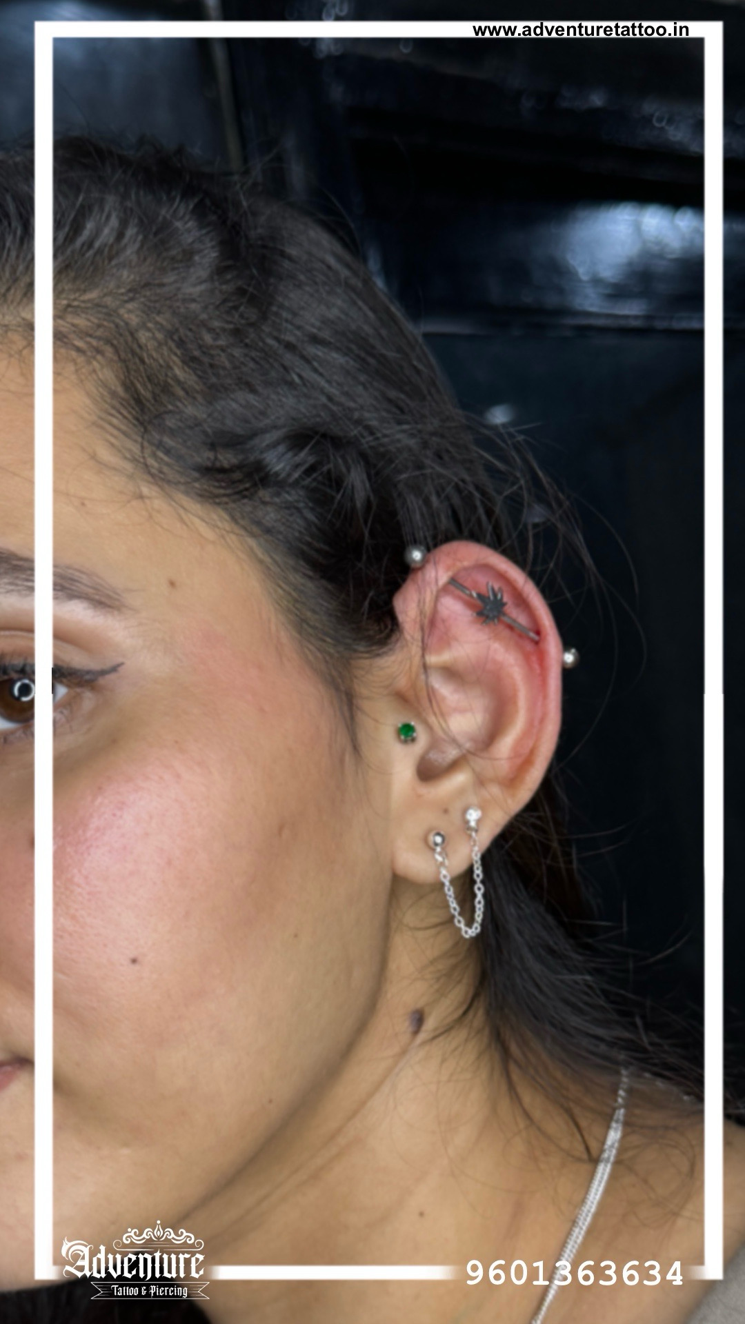 Ear Piercing Ahmedabad – Best Piercing Studio | Adventure Tattoo