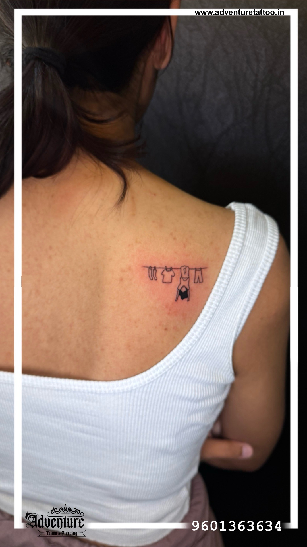 minimalist tattoo ahmedabad — Adventure Tattoo & Piercing offers the best minimalist tattoo ahmedabad experience starting at just ₹ 1500 !